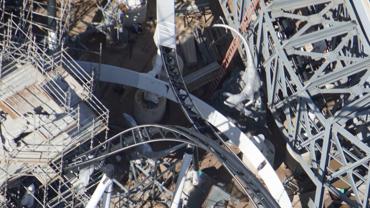 The Raptor Aerial Rope Park Aerial Photos Show Raptor Figures Positioned Near Track of Jurassic ...
