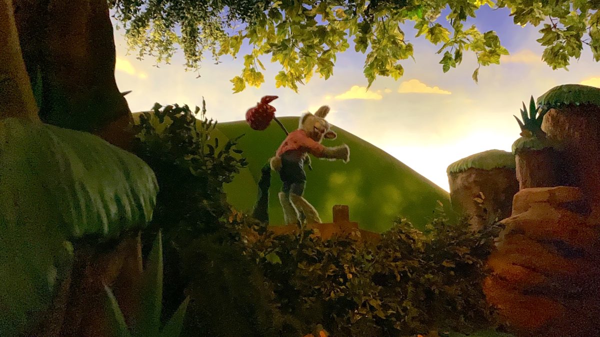 Troublesome Hopping Br’er Rabbit Animatronic on Splash Mountain at the ...