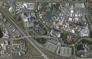Historical Google Earth Satellite Images of Universal Orlando