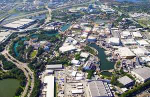 Aerial Photos of Universal Orlando After Hurricane Ian