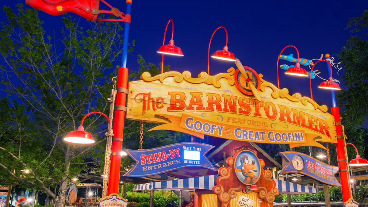 WATCH: Child Slides Out of Seat on The Barnstormer at Magic Kingdom