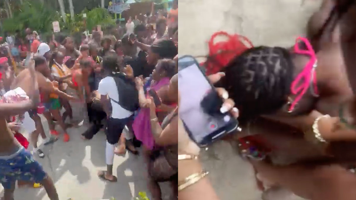 Fight at Aquatica Orlando Caught on Camera