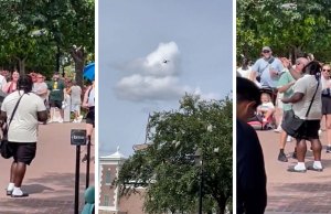 WATCH: Guest Flies Drone at EPCOT