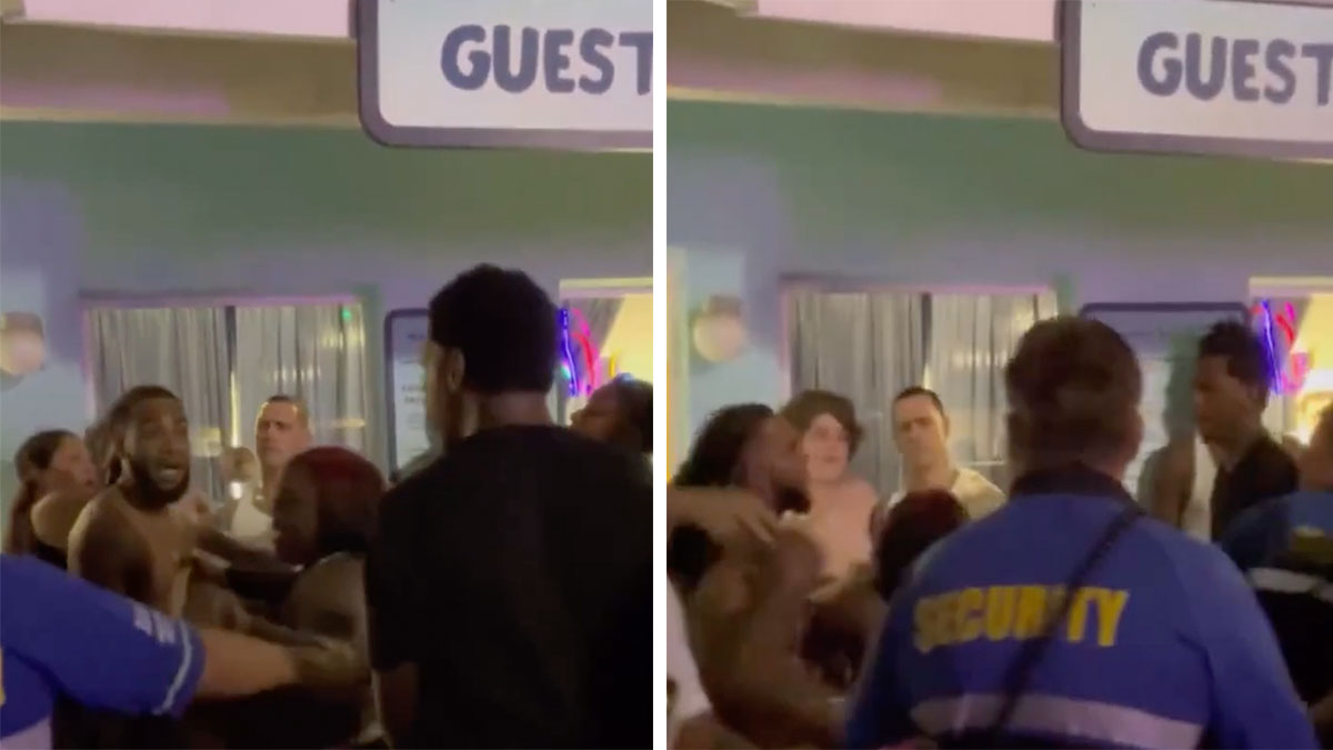 Fight at Adventure Island Tampa Bay Caught on Camera
