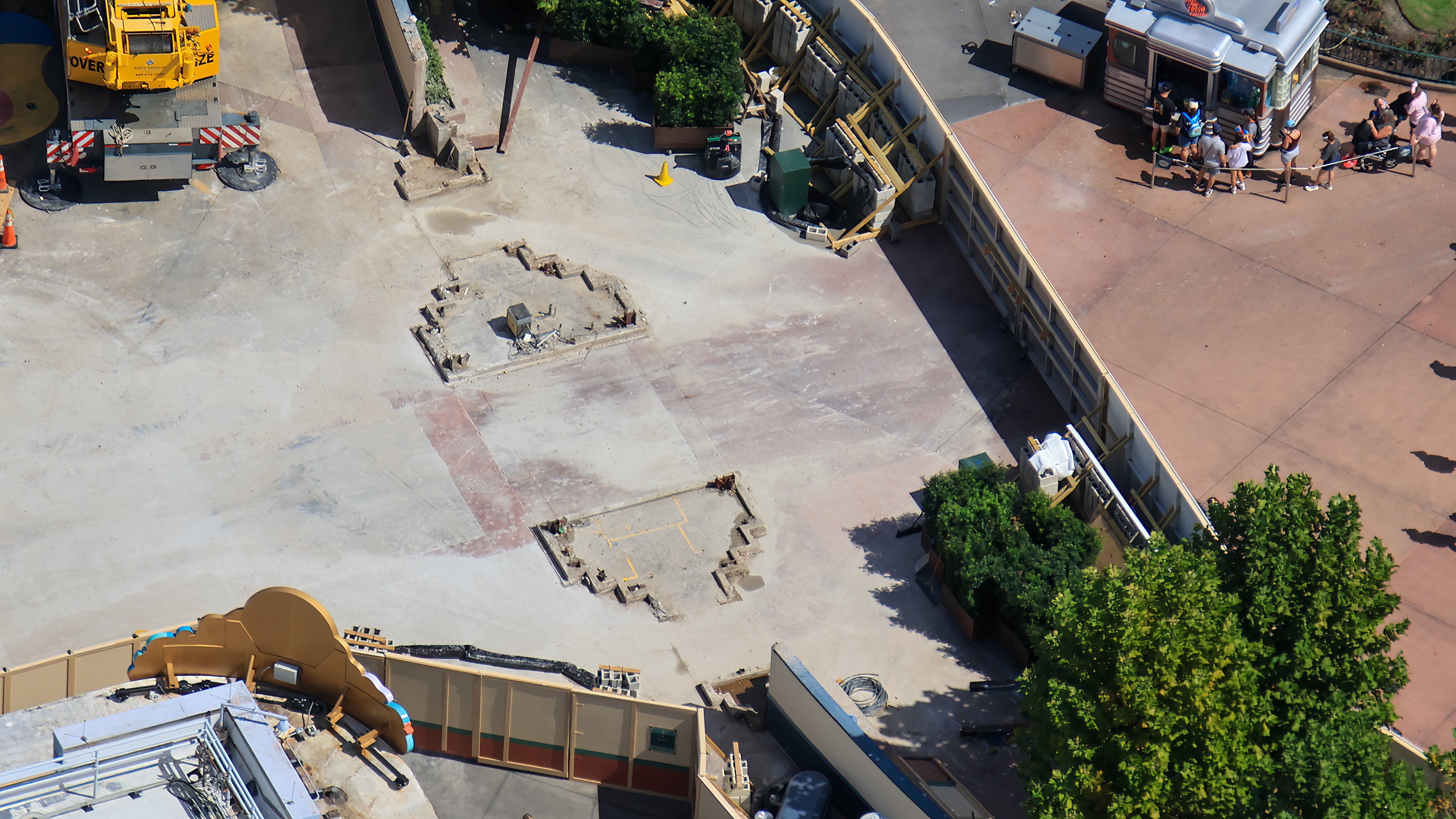 New Aerial Photos Show Demolition Progress of Animation Courtyard at ...