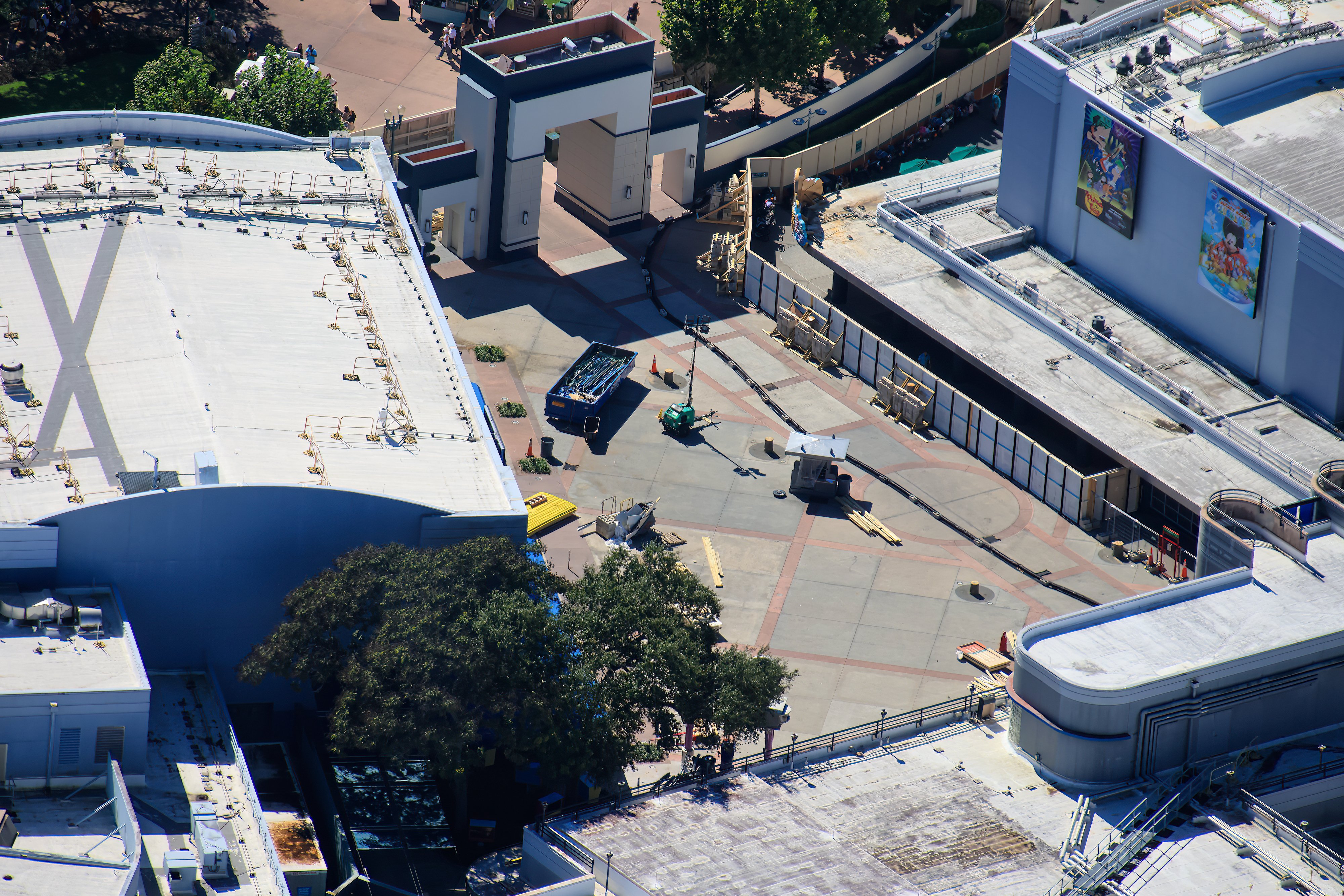 New Aerial Photos Show Demolition Progress of Animation Courtyard at ...