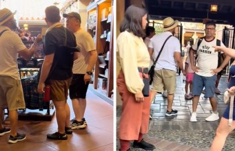 Verbal Altercation at Magic Kingdom Caught on Camera