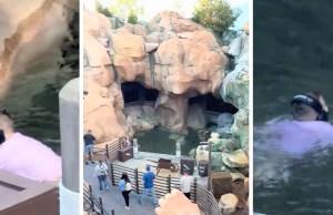 WATCH: Child With Special Needs Swim in Restricted Area in Canada Pavilion at EPCOT