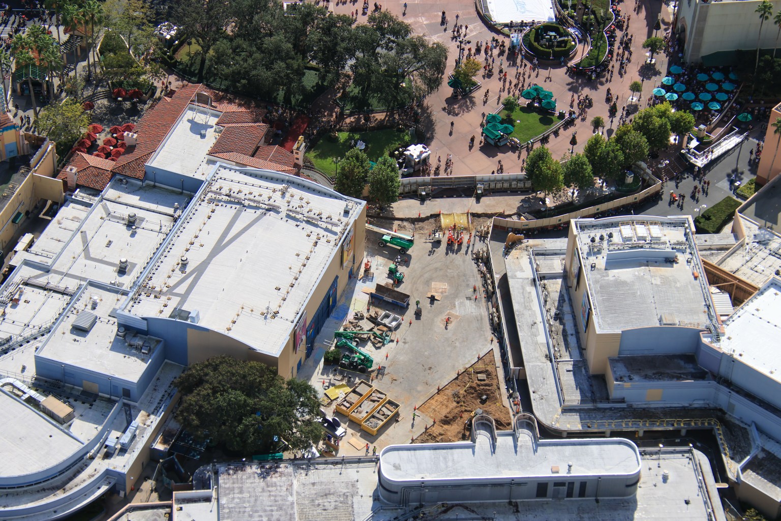 New Aerial Photos Show Construction Progress of The Magic of Disney ...