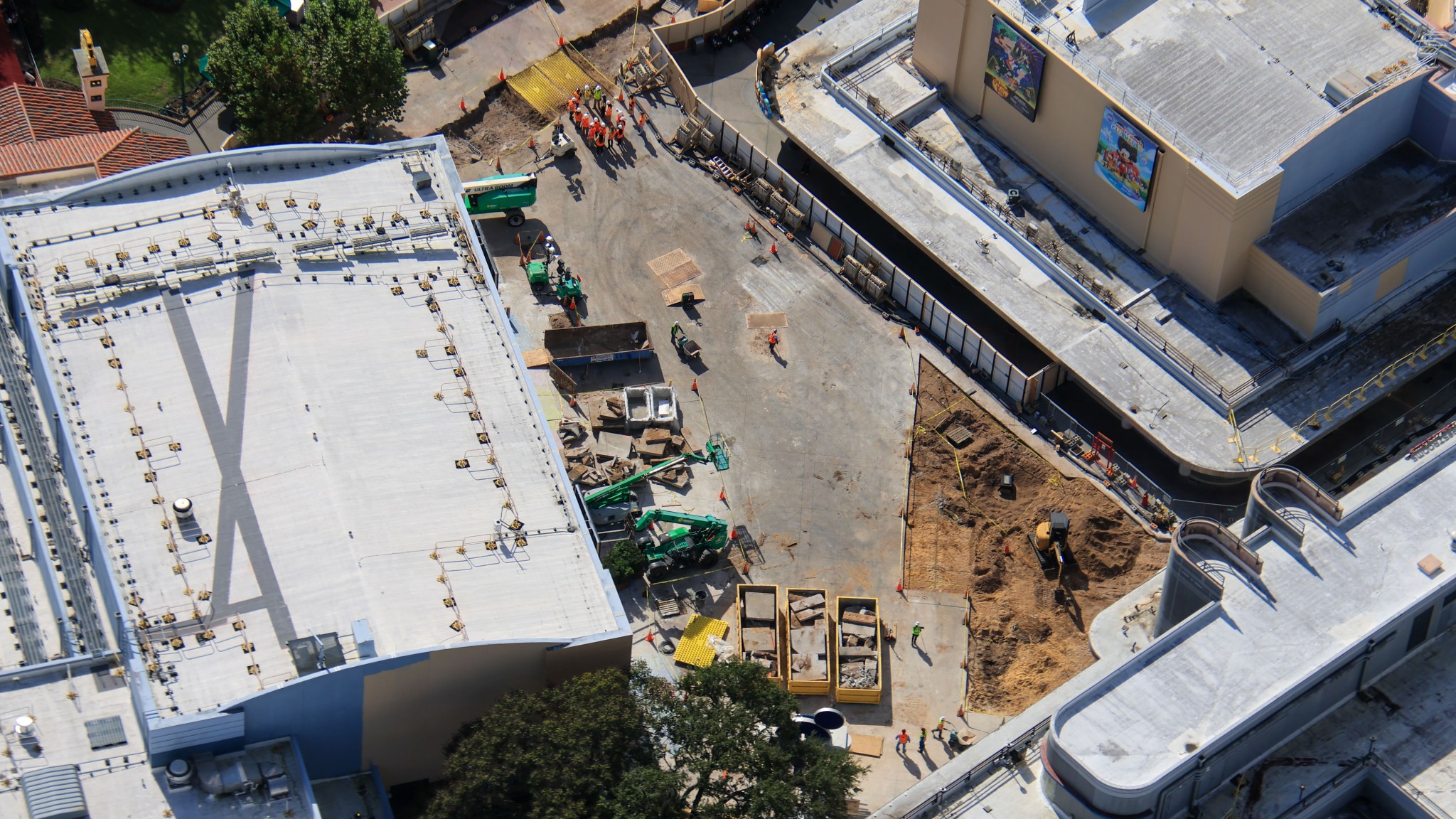 New Aerial Photos Show Construction Progress of The Magic of Disney ...