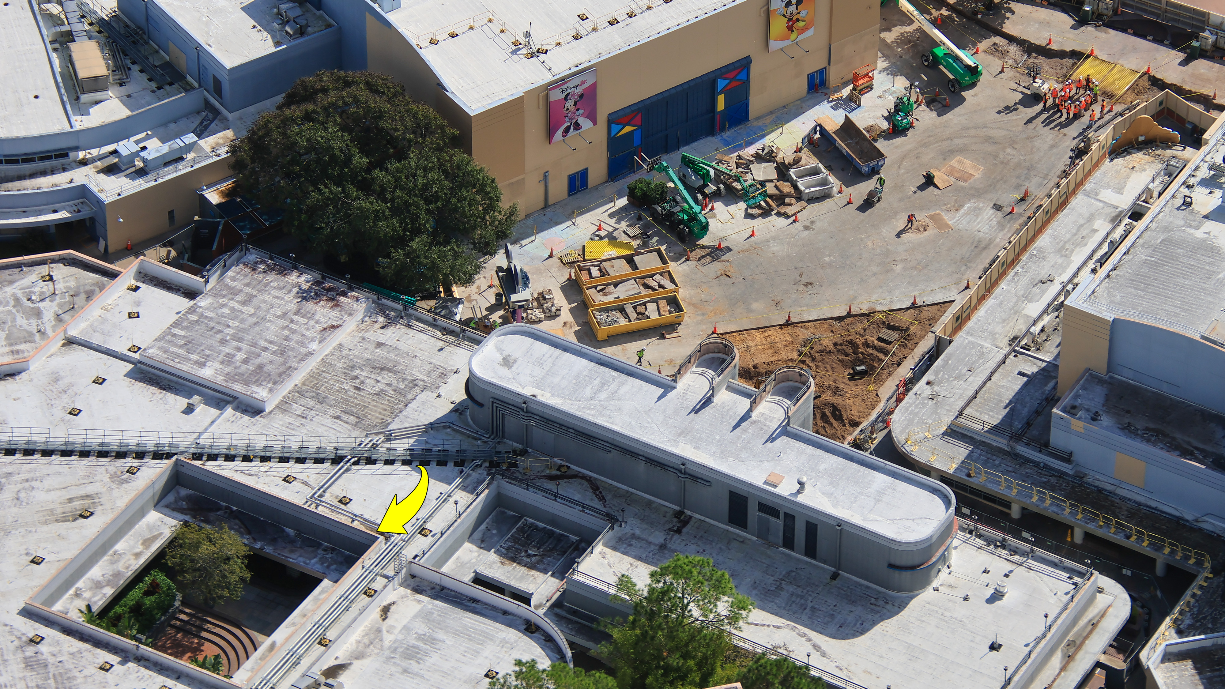 New Aerial Photos Show Construction Progress of The Magic of Disney ...