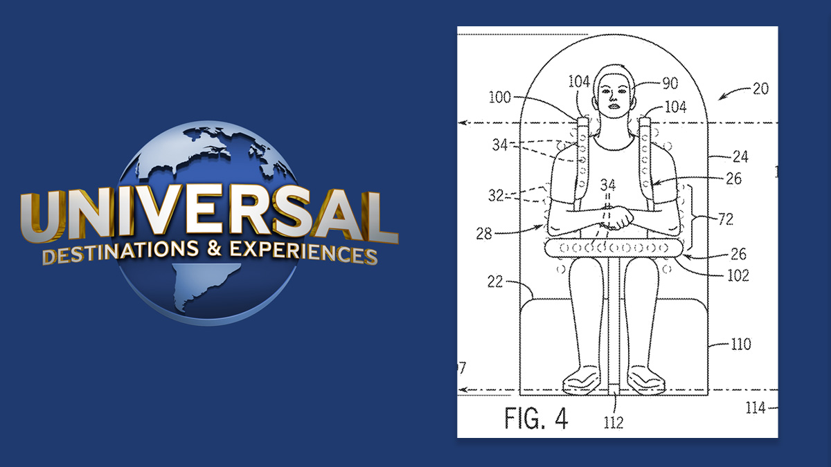 Patents for New Safety Technology at Universal Theme Parks Published