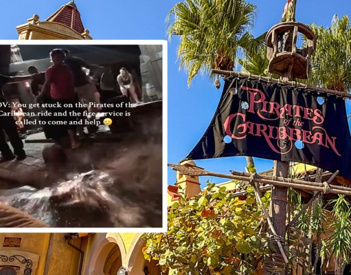 WATCH: District Fire Department Firefighter Falls Into Water on Pirates of the Caribbean at Magic Kingdom