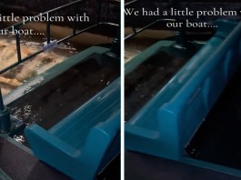 WATCH: Living with the Land Boat Takes on Water After Allegedly Being “Loaded Unevenly”