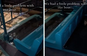 WATCH: Living with the Land Boat Takes on Water After Allegedly Being “Loaded Unevenly”