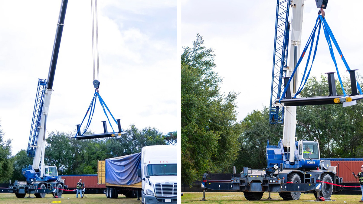 Pieces of Track for SEAQuest: Legends of the Deep at SeaWorld Orlando Arrives