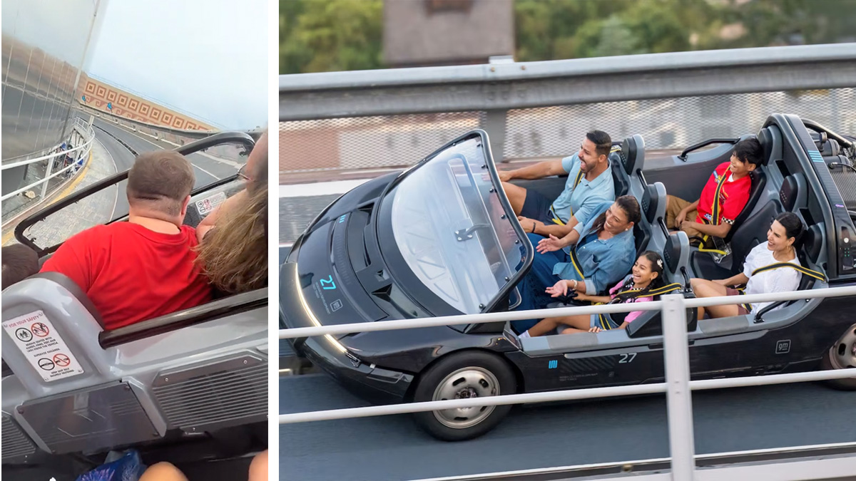 WATCH: Guests Stuck on Test Track at EPCOT