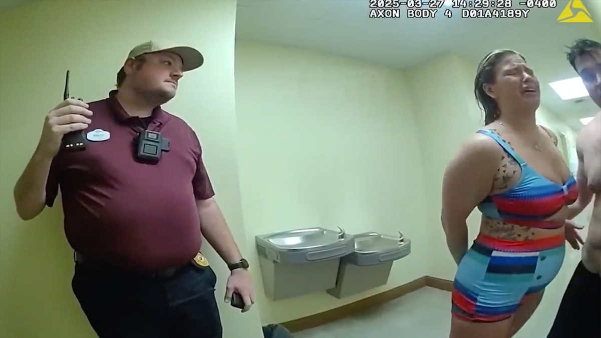 WATCH--Woman-Pooped-Herself-During-Orlando-Police-Department-Officer’s-Investigation-at-Universal’s-Volcano-Bay