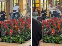 WATCH: Man Forcefully Shoved During Physical Altercation at Disney Springs