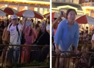WATCH: Altercation During Happily Ever After at Magic Kingdom